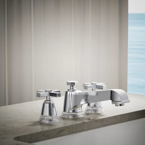 Kohler Deck-mount bath faucet trim with cross handles