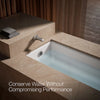 Kohler Wall-mount bath spout with Deco design and diverter