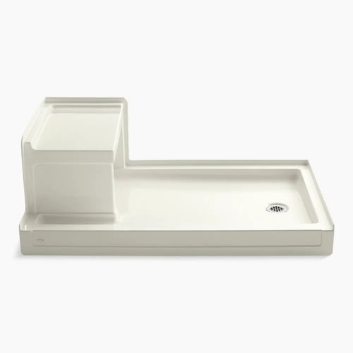 Kohler 60" x 36" alcove shower base, right drain