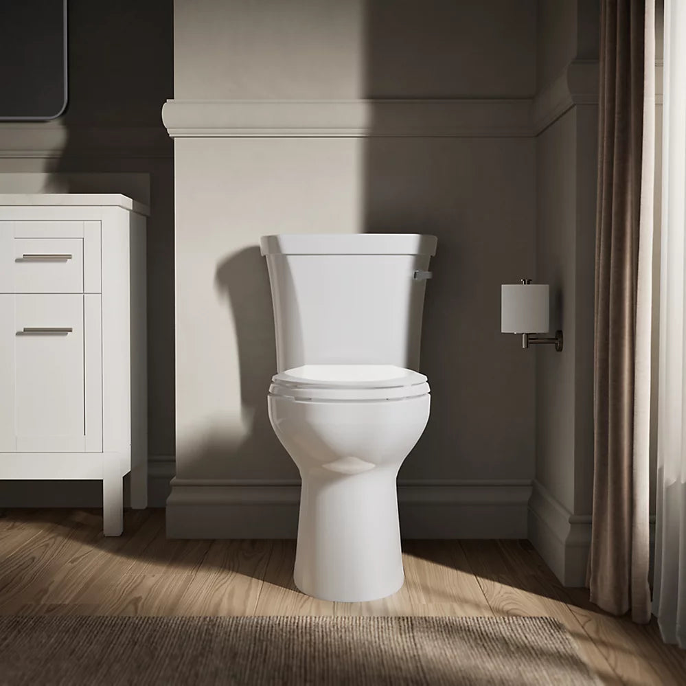 Kohler Two-piece elongated toilet, 1.6 gpf