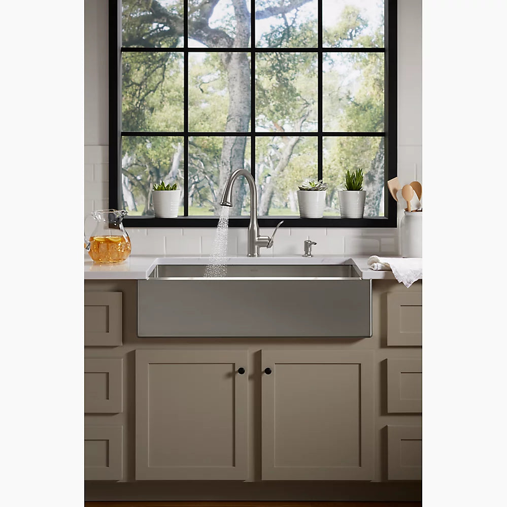 Kohler Strive® 35-1/2" undermount single-bowl farmhouse kitchen sink