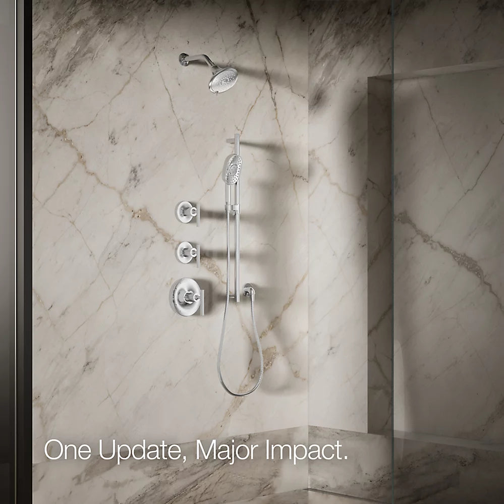 Kohler Three-function showerhead, 1.75 gpm