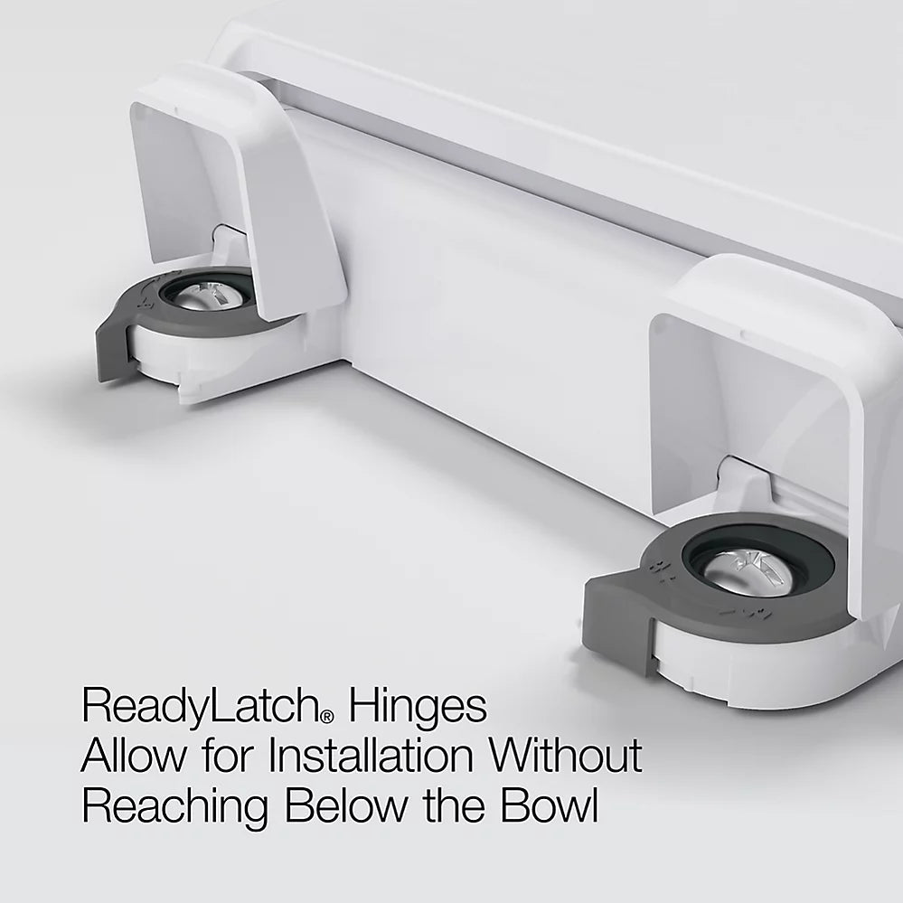 Kohler Nightlight ReadyLatch® Quiet-Close™ round-front toilet seat