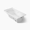 Kohler Mariposa 35-7 Whirlpool Bath With Bask Heated Surface Integral Flange And Right-hand Drain 66 x 35-Inch Alcove Bathtub