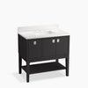 Kohler Seagrove By Studio Mcgee Cabinet and Quartz Top 36-Inch Single-Sink Bathroom Vanity