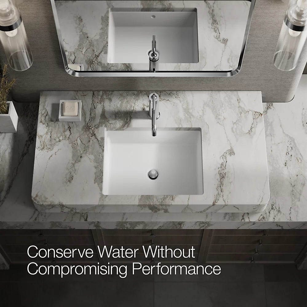 Kohler Single-handle bathroom sink faucet with Straight Lever handle, 1.2 gpm