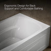 Kohler Mariposa 66" x 36" Alcove bath, left drain