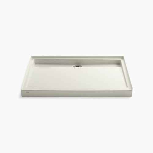 Kohler 48" x 36" alcove shower base, rear center drain