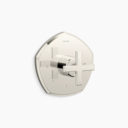 Kohler MasterShower® temperature control valve trim with cross handle