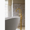 Kohler Floor-mount bath filler trim with lever handles and handshower