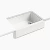 Kohler 32-3/4" undermount single-bowl farmhouse kitchen sink
