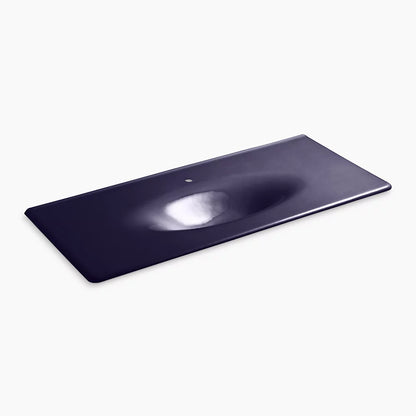 Kohler 49" Enameled cast iron vanity top with integrated oval sink