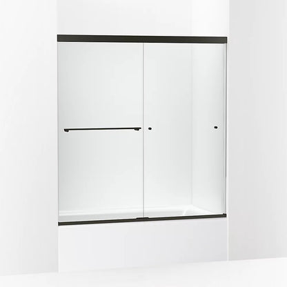 Kohler 62" H sliding bath door with 5/16"-thick glass