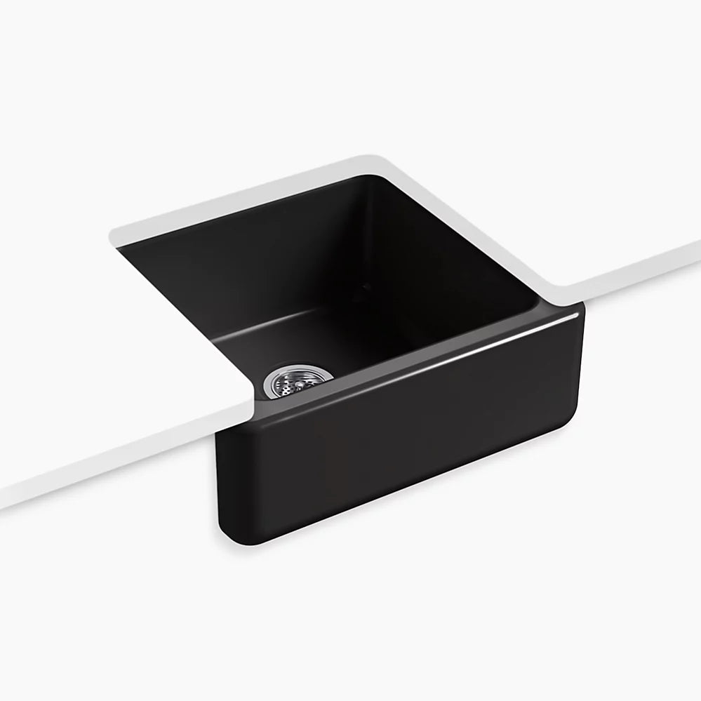 Kohler 23-1/2" undermount single-bowl farmhouse kitchen sink