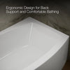 Kohler Expanse Alcove bath, left drain