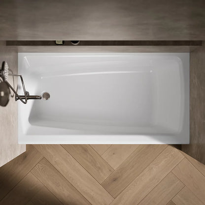 Kohler Mendota 60" x 32" alcove bath, left drain