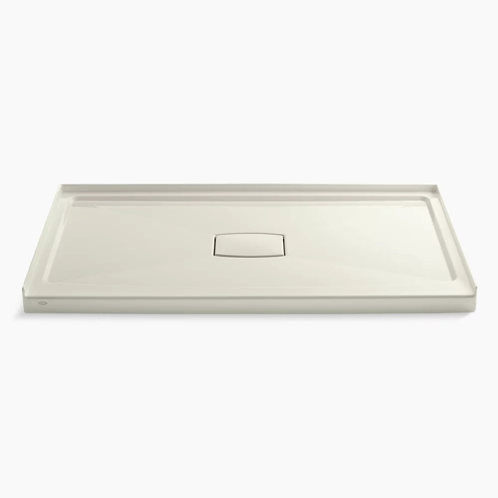 Kohler 60" x 36" alcove shower base, center drain