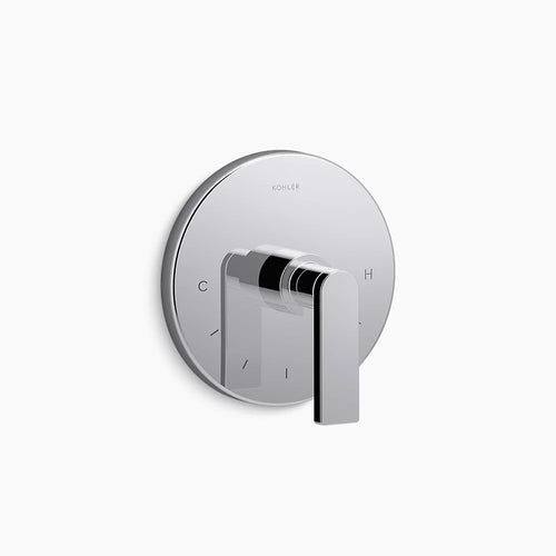 Kohler MasterShower® temperature control valve trim with lever handle