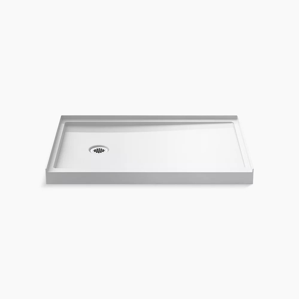 Kohler 48" x 32" alcove shower base, left drain