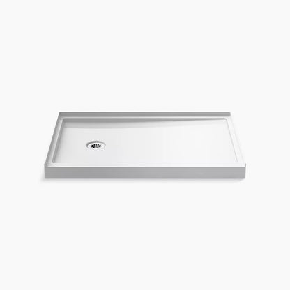 Kohler 48" x 32" alcove shower base, left drain