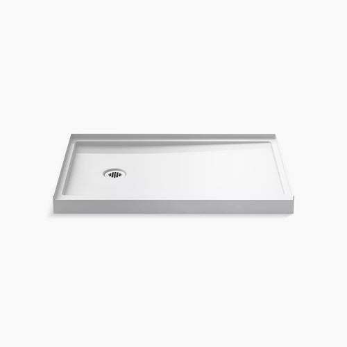 Kohler 48" x 32" alcove shower base, left drain