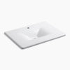 Kohler 31" Enameled cast iron vanity top with integrated rectangular sink