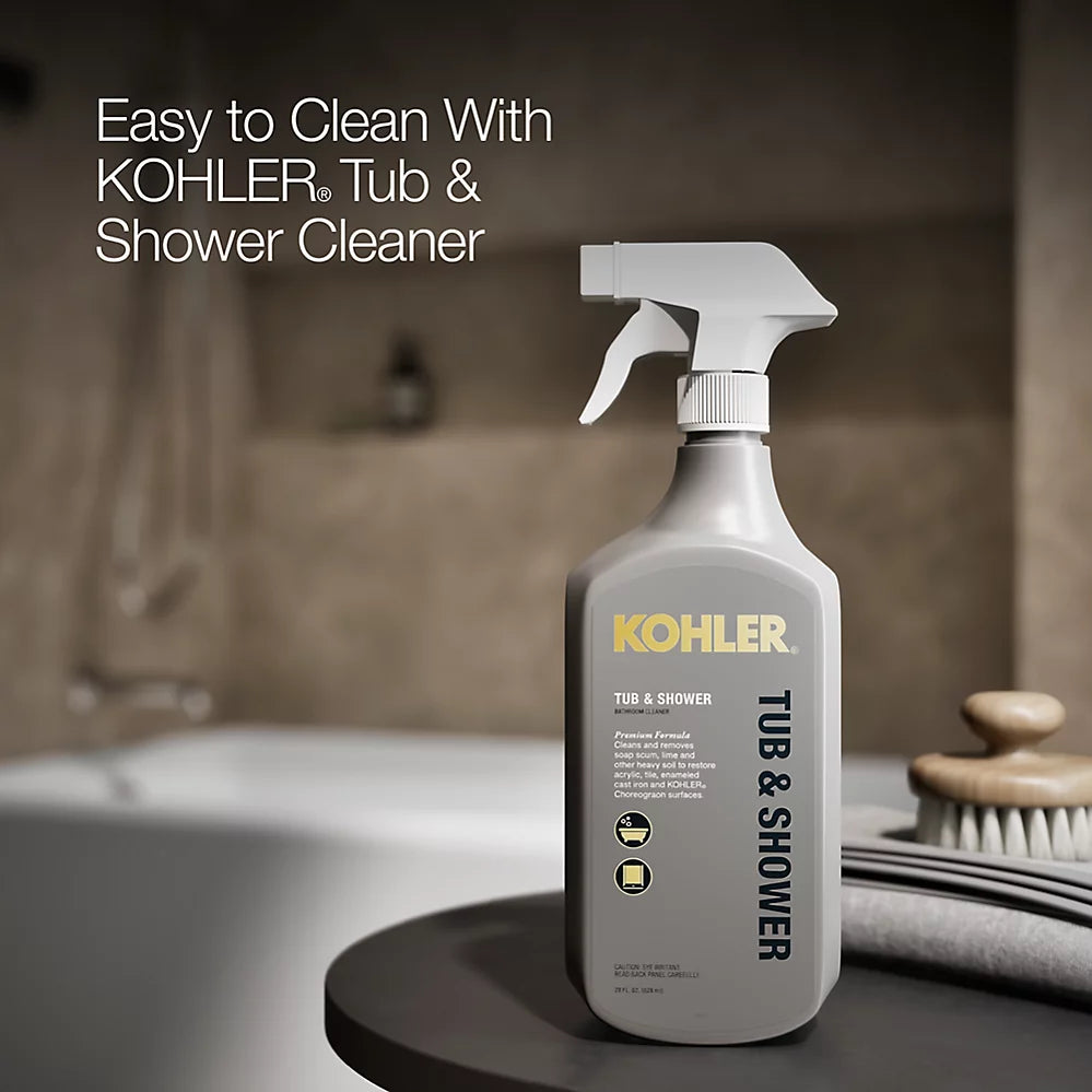 Kohler Mendota 60" x 32" alcove bath, left drain