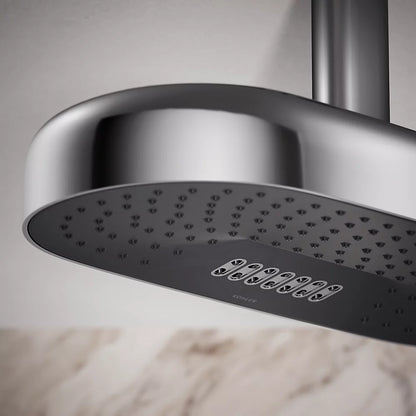 Kohler Oblong 18" two-function rainhead, 2.5 gpm