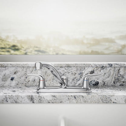 Kohler Two-handle kitchen sink faucet with side sprayer