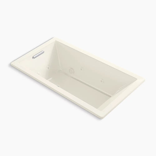 Kohler 66" x 36" drop-in heated whirlpool bath