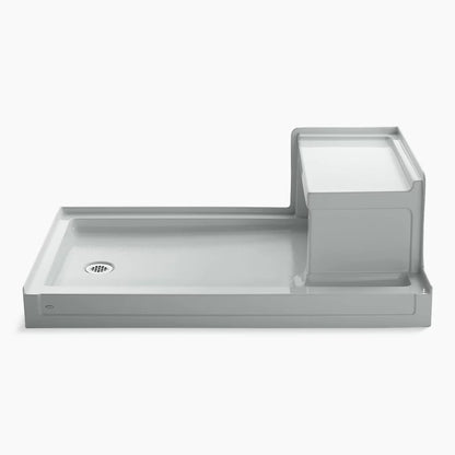Kohler 60" x 36" alcove shower base, left drain