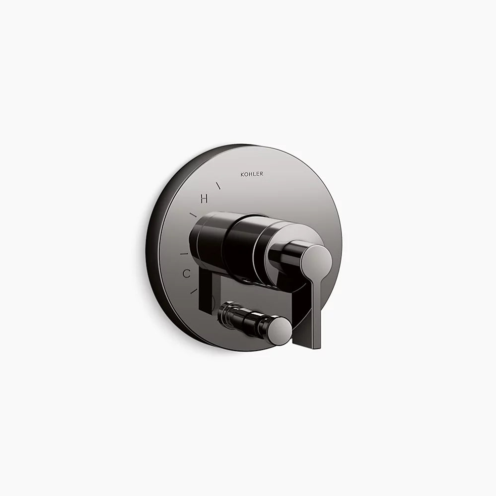 Kohler Rite-Temp® valve trim with Lever handle and diverter