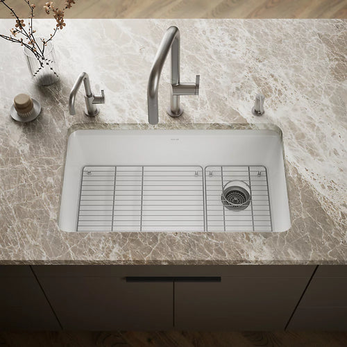 Kohler Riverby® 33" undermount single-bowl kitchen sink