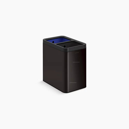 Kohler 22-liter dual-compartment open-top trash can