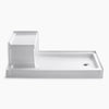 Kohler Tresham® 60" x 32" alcove shower base, right drain