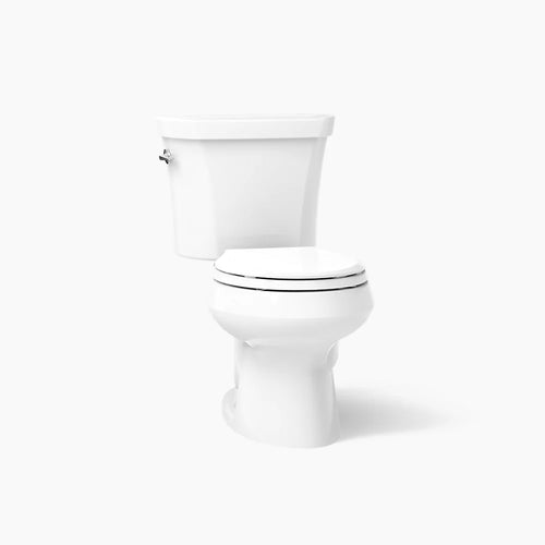 Kohler Two-piece round-front toilet, dual-flush