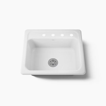 Kohler Mayfield Top-Mount Single-bowl 25-Inch Drop-In Kitchen Sink