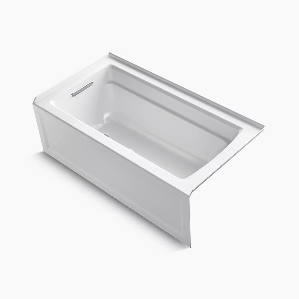 Kohler 60" x 32" alcove bath, left drain