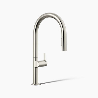 Kohler Pull-down kitchen sink faucet with two-function sprayhead