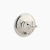 Kohler Rite-Temp® valve trim with push-button diverter and cross handle