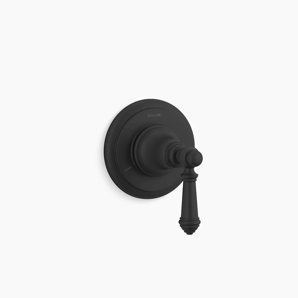 Kohler MasterShower® transfer valve trim with lever handle