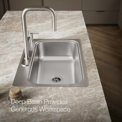 Kohler Verse™ 33" top-mount single-bowl kitchen sink