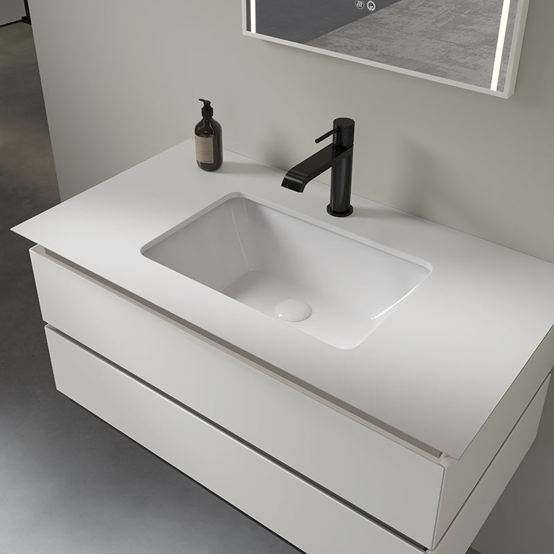 Velora Modern Wall-Mounted Bathroom Vanity – Minimalist Floating Design