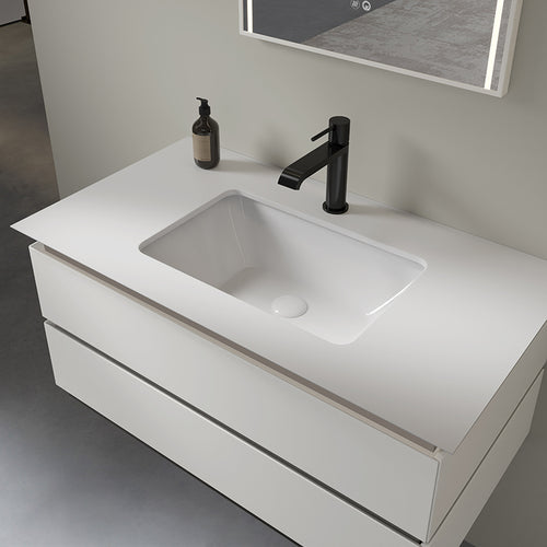 Velora Modern Wall-Mounted Bathroom Vanity – Minimalist Floating Design