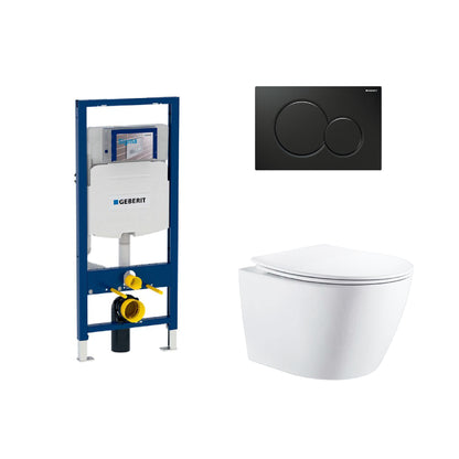Kodaen Parma With Geberit Carrier Seat Wall-Hung Toilet System