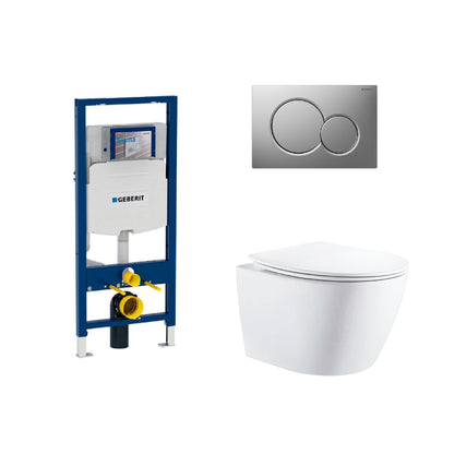 Kodaen Parma With Geberit Carrier Seat Wall-Hung Toilet System