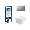 Geberit Sigma In-Wall System with Duravit D-code Wall-Hung Toilet Package