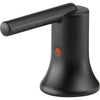 Trinsic Delta Trinsic Lever Handles - Matte Black