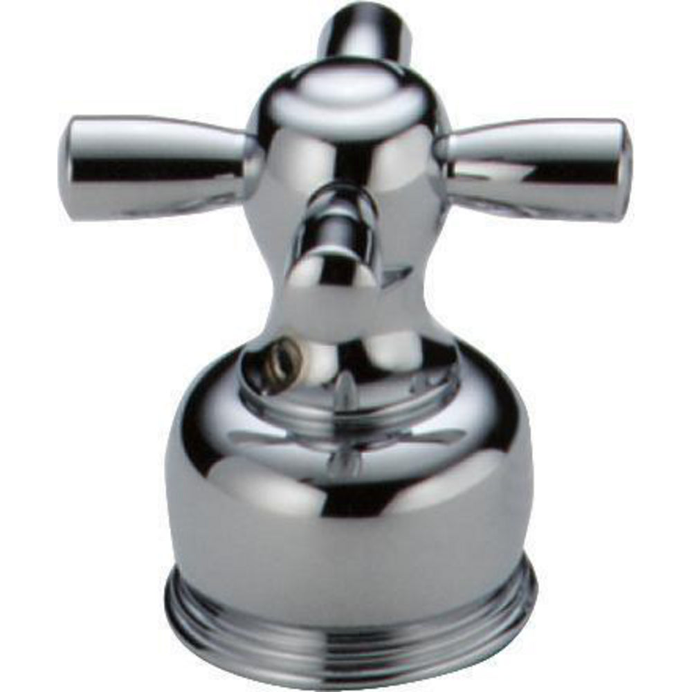 Neo Style Small Cross Handles (Pair) with Screws - Chrome
