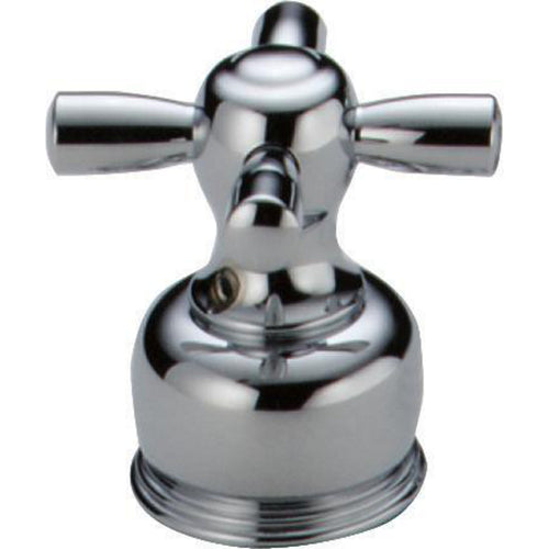 Neo Style Small Cross Handles (Pair) with Screws - Chrome
